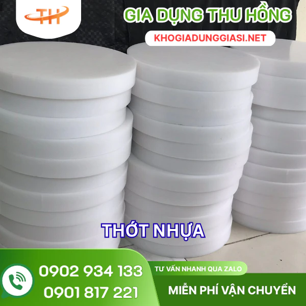 Thớt nhựa tròn Thớt nhựa tròn size 40cm - 45cm - 50cm