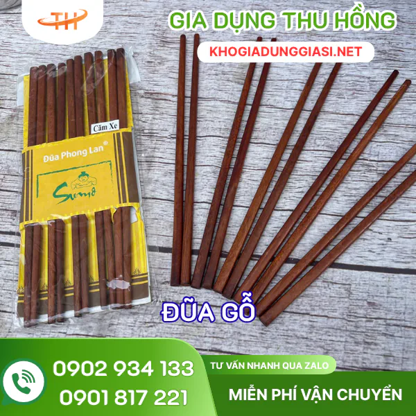 Thu Hồng - Kho sỉ đũa gỗ nhiều loại Thu Hồng - Kho sỉ đũa gỗ nhiều loại