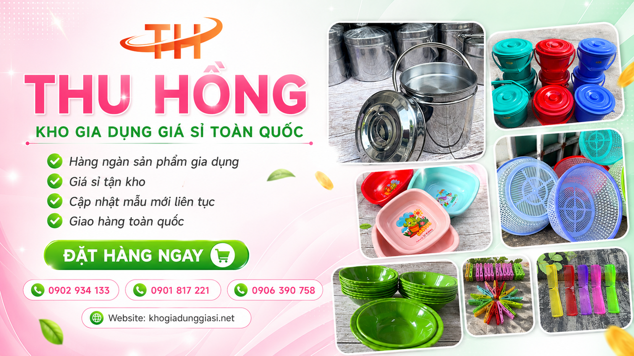 Sản phẩm gia dụng của Thu Hồng