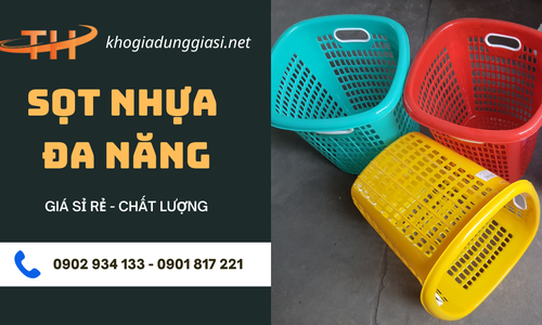 Cung cấp sọt nhựa đa năng giá sỉ khu vực miền nam