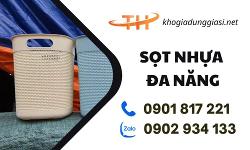 Đại lý bỏ sỉ sọt nhựa đa năng chất lượng tốt