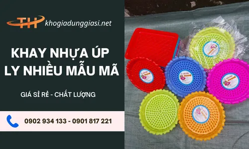 Chuyên bỏ sỉ khay úp ly nhựa tại TPHCM