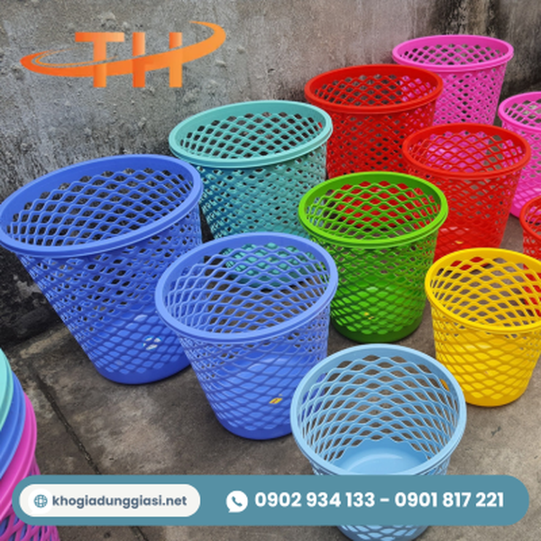 Sọt nhựa tròn