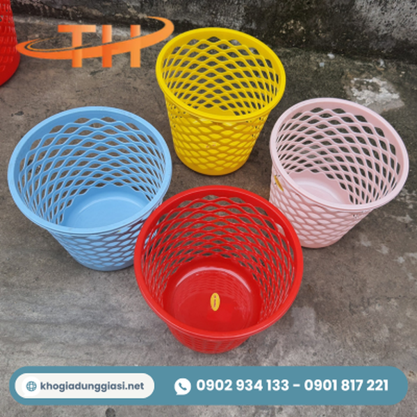 Sọt nhựa tròn