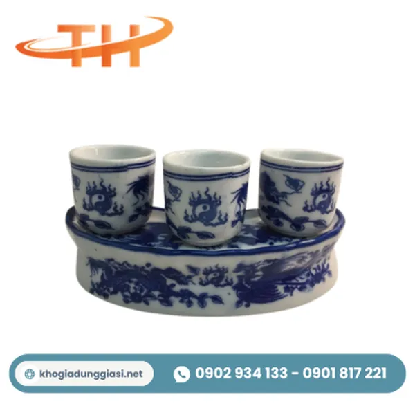 Bộ chén cúng ông Địa