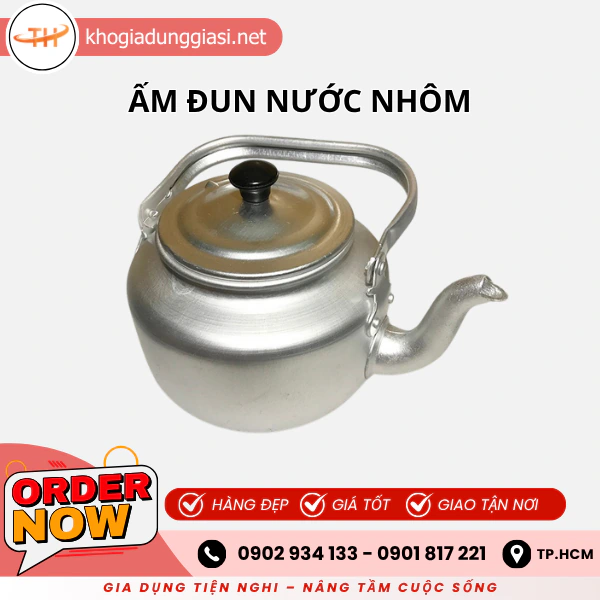 ẤM ĐUN NƯỚC NHÔM