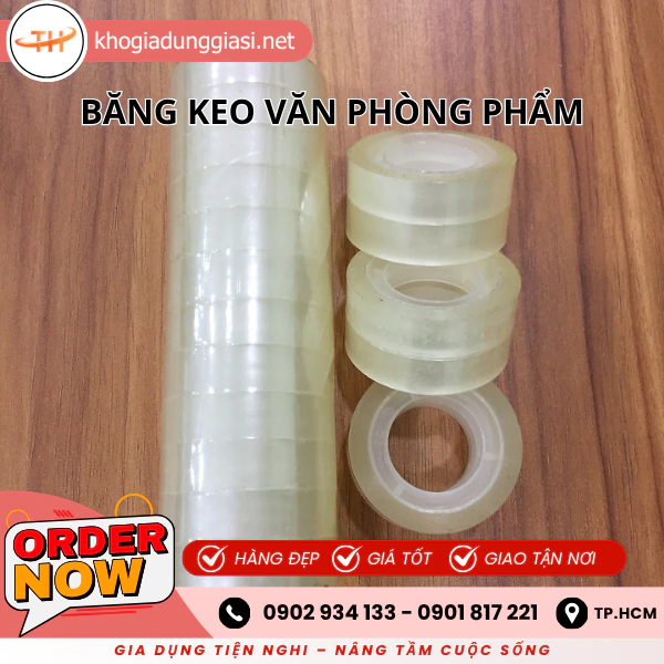BĂNG KEO VĂN PHÒNG PHẨM