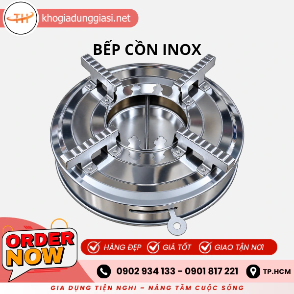 BẾP CỒN INOX