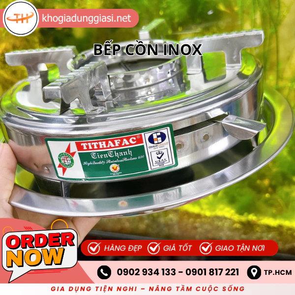 BẾP CỒN INOX