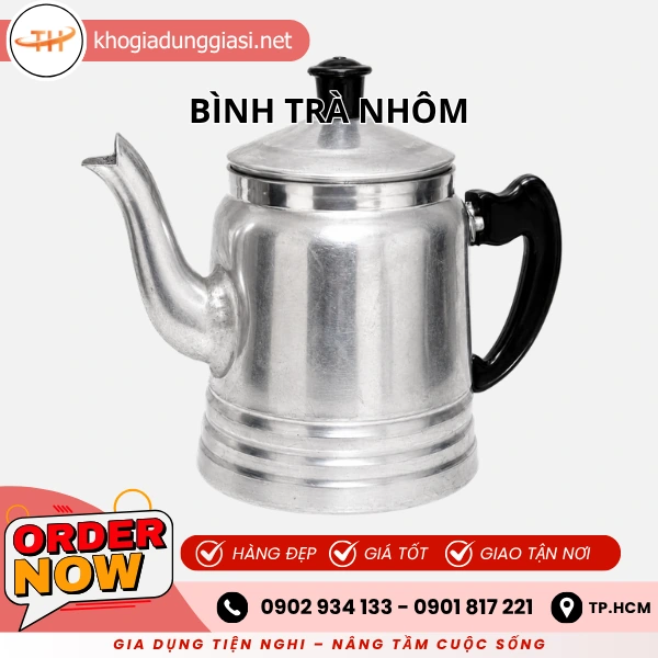 BÌNH TRÀ NHÔM