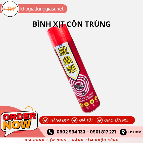 BÌNH XỊT CÔN TRÙNG