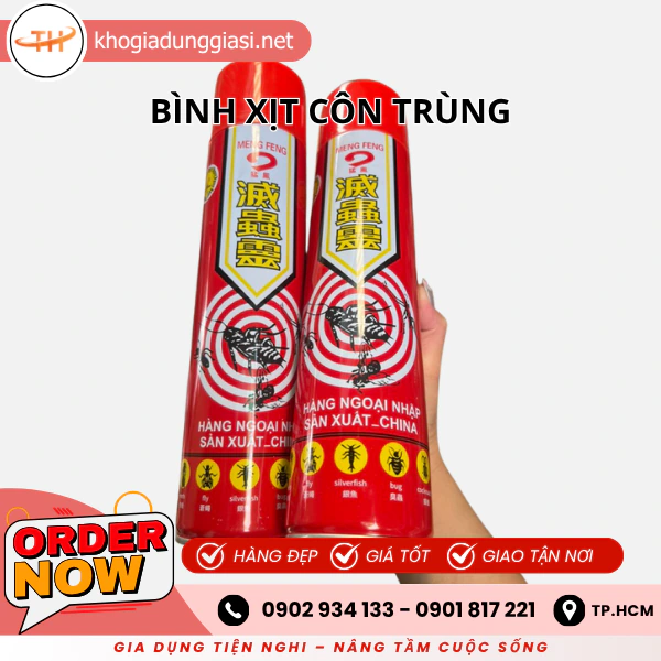 BÌNH XỊT CÔN TRÙNG