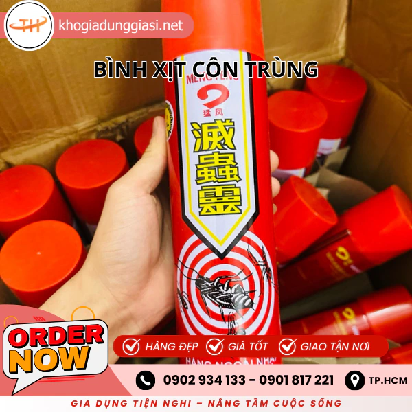 BÌNH XỊT CÔN TRÙNG