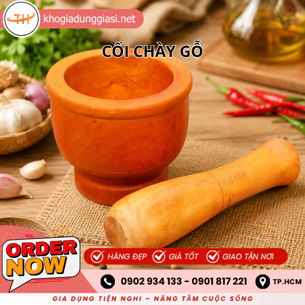 BỘ CỐI CHÀY GỖ