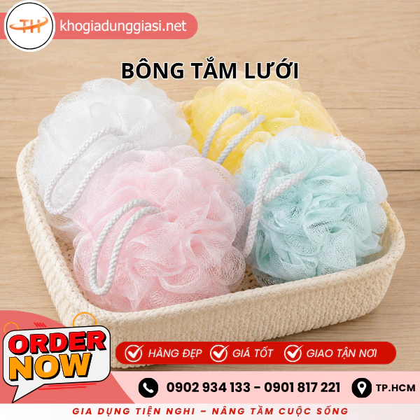 BÔNG TẮM LƯỚI
