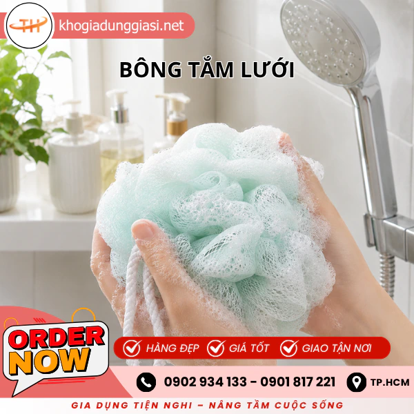 BÔNG TẮM LƯỚI