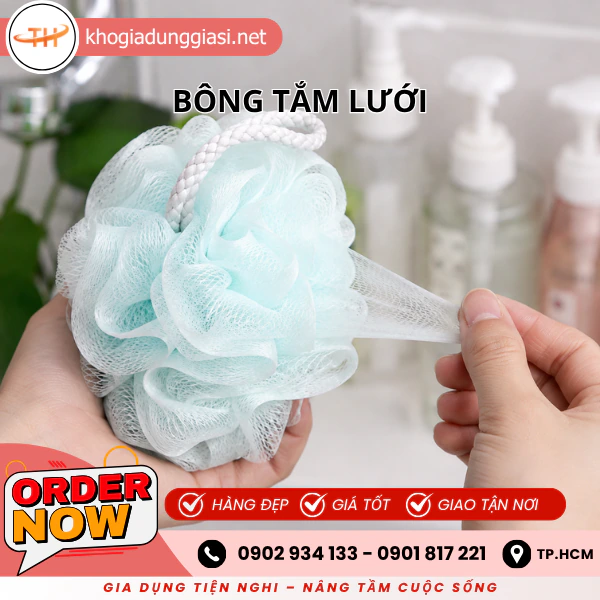 BÔNG TẮM LƯỚI