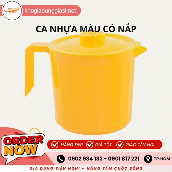 CA NHỰA MÀU CÓ NẮP