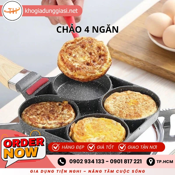 CHẢO CHỐNG DÍNH 4 NGĂN