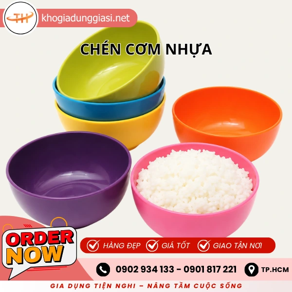 CHÉN CƠM NHỰA