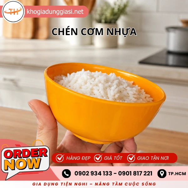 CHÉN CƠM NHỰA