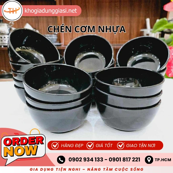 CHÉN CƠM NHỰA