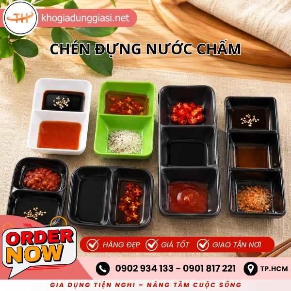 CHÉN ĐỰNG NƯỚC CHẤM