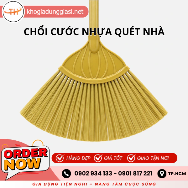 CHỔI CƯỚC NHỰA QUÉT NHÀ