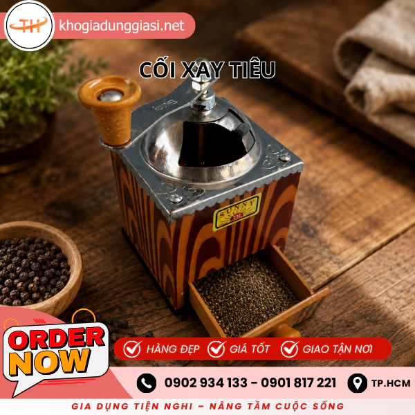 CỐI XAY TIÊU