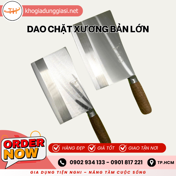 Dao chặt xương lớn 