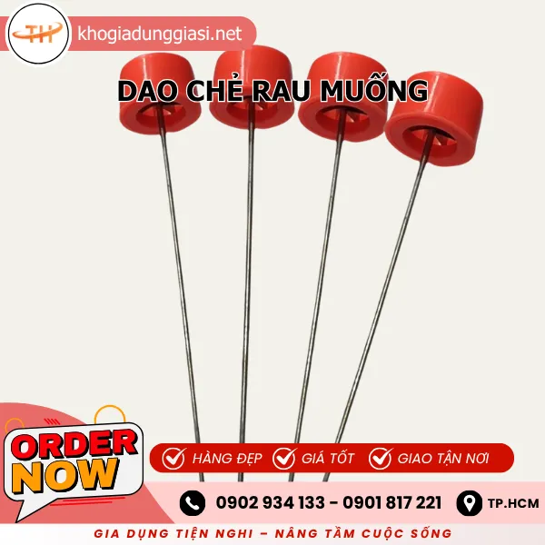 Dao chẻ rau muống