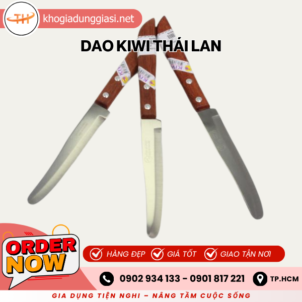 Dao gọt hoa quả KIWI Thái Lan