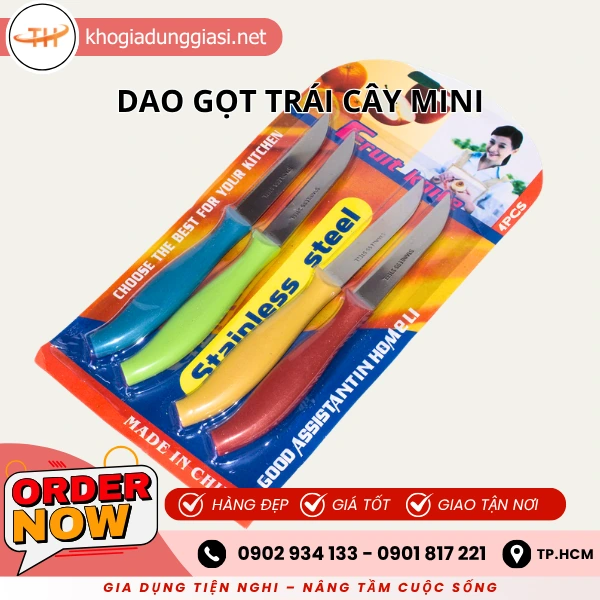 DAO GỌT TRÁI CÂY MINI