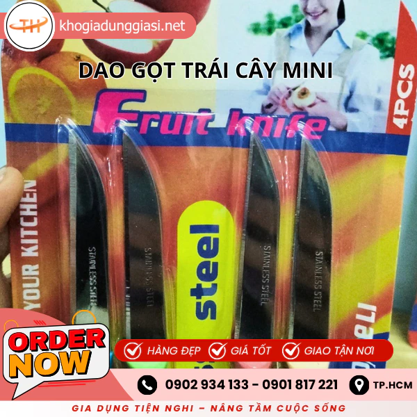 DAO GỌT TRÁI CÂY MINI