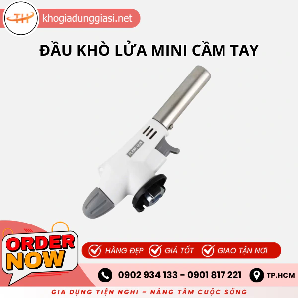 ĐẦU KHÒ LỬA MINI CẦM TAY
