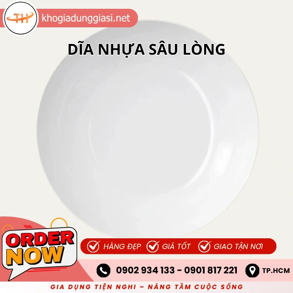 DĨA NHỰA SÂU LÒNG