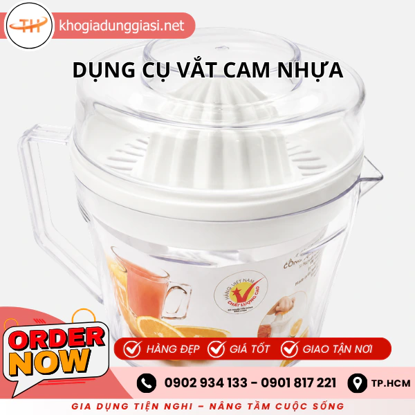 DỤNG CỤ VẮT CAM NHỰA