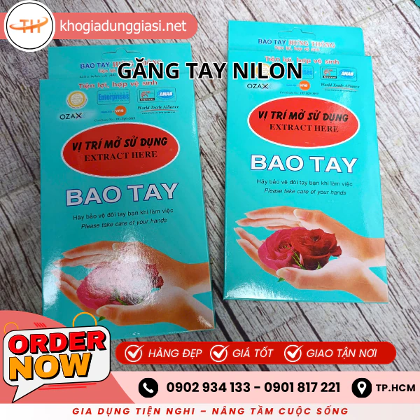 GĂNG TAY NILON