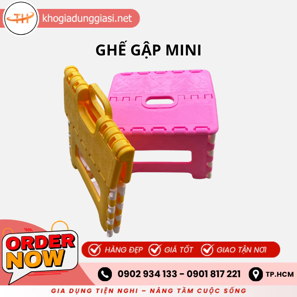 GHẾ GẤP MINI
