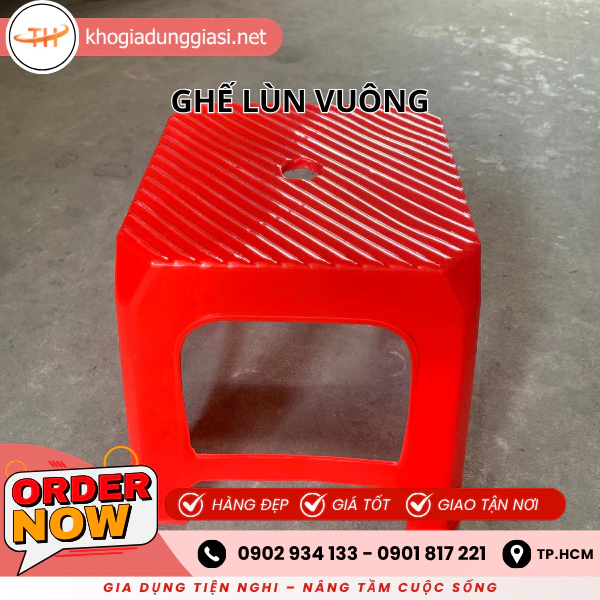 GHẾ LÙN VUÔNG