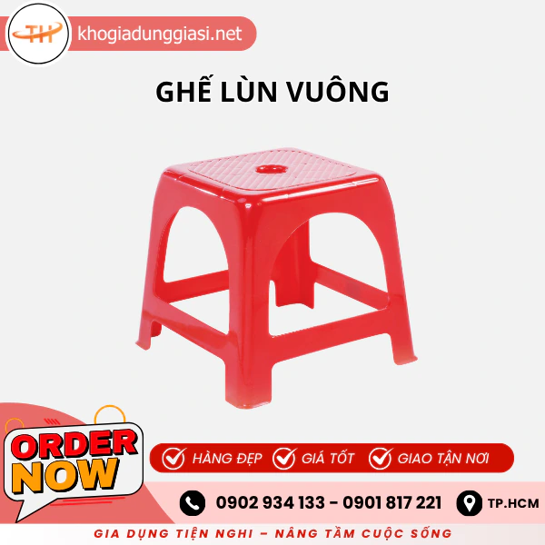 GHẾ LÙN VUÔNG