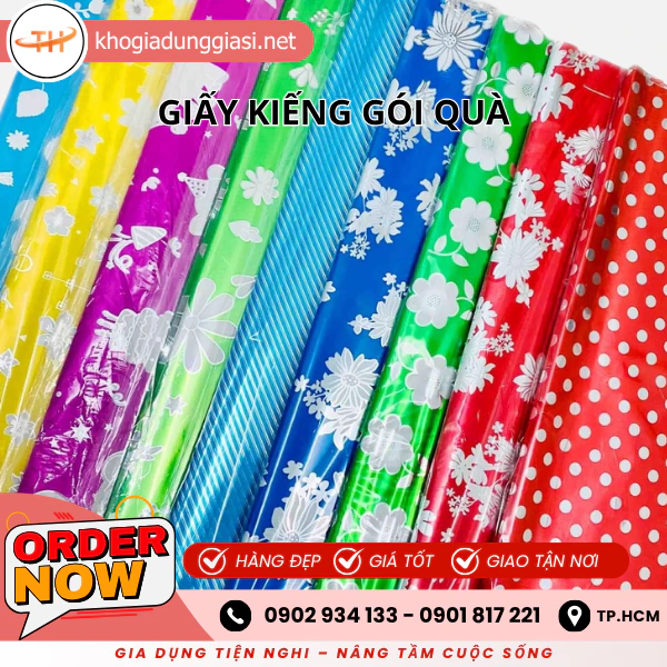 GIẤY KIẾNG GÓI QUÀ
