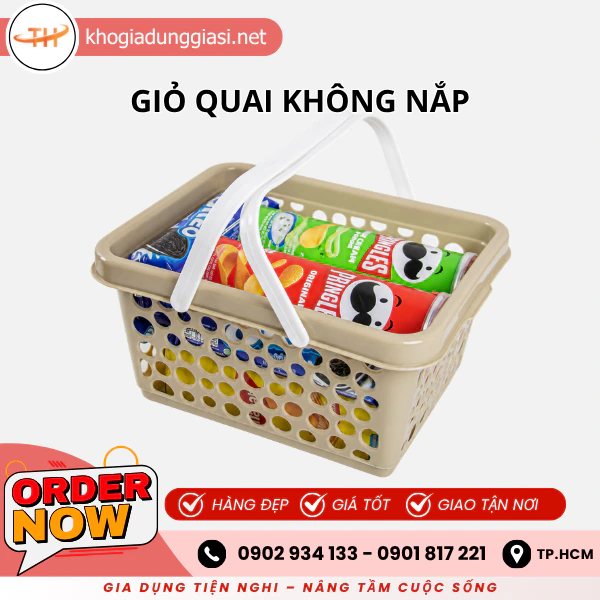 GIỎ QUAI KHÔNG NẮP