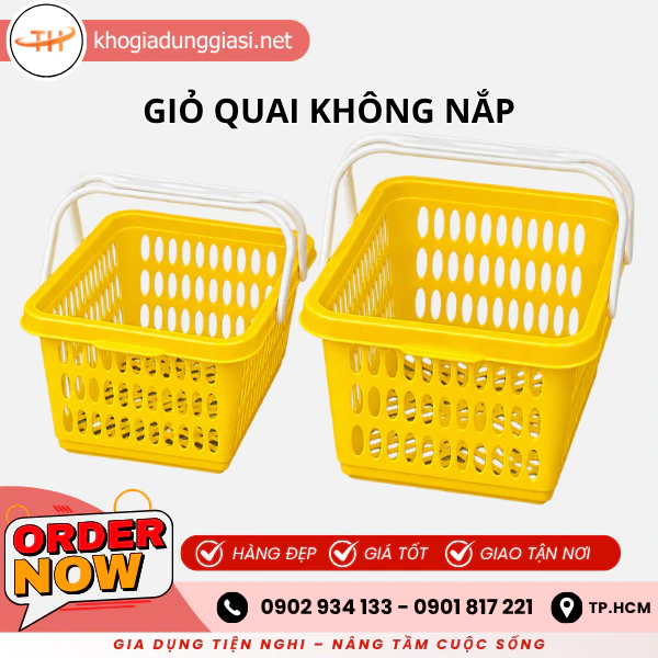 GIỎ QUAI KHÔNG NẮP