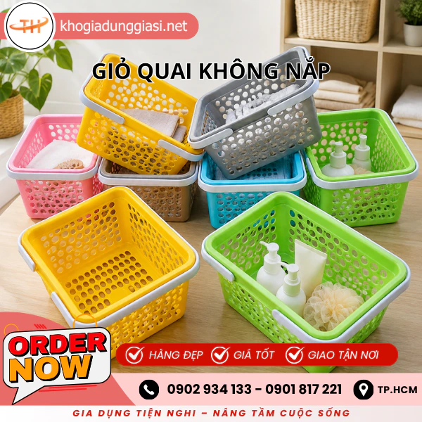 GIỎ QUAI KHÔNG NẮP