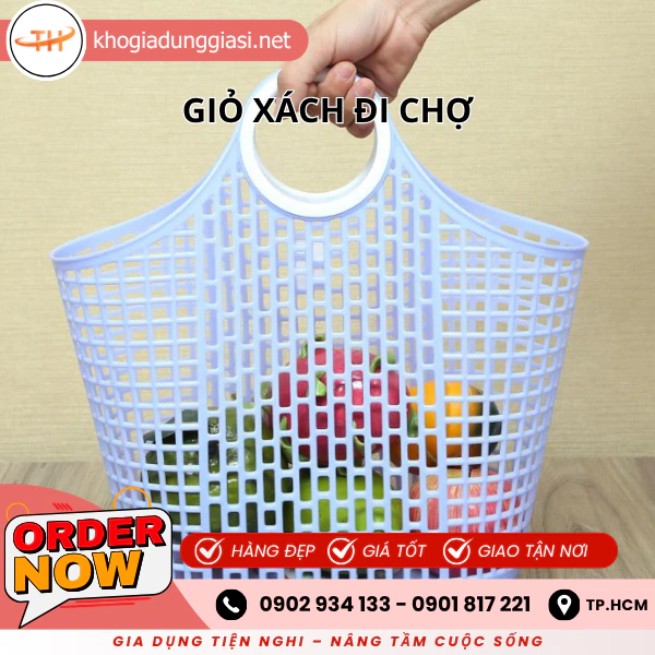GIỎ XÁCH ĐI CHỢ