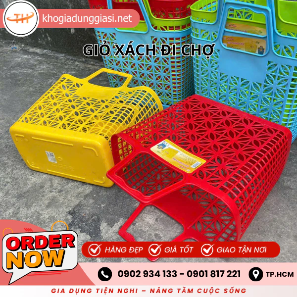 GIỎ XÁCH ĐI CHỢ