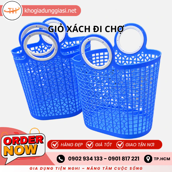 GIỎ XÁCH ĐI CHỢ
