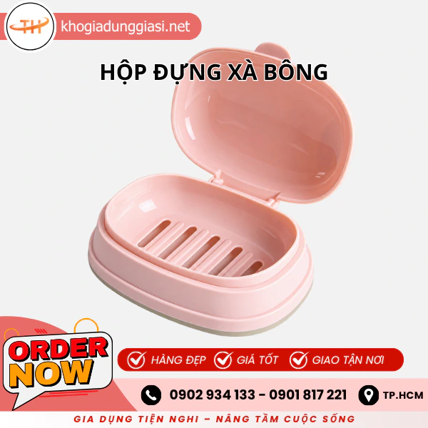 HỘP ĐỰNG XÀ BÔNG