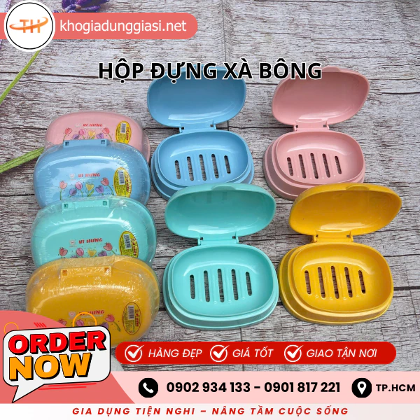 HỘP ĐỰNG XÀ BÔNG